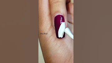 Easy Nail Art Design Nailart Shorts 