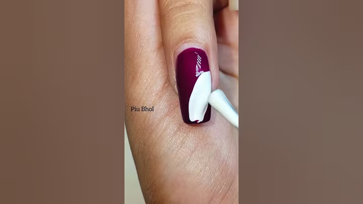 easy nail art design #nailart #shorts