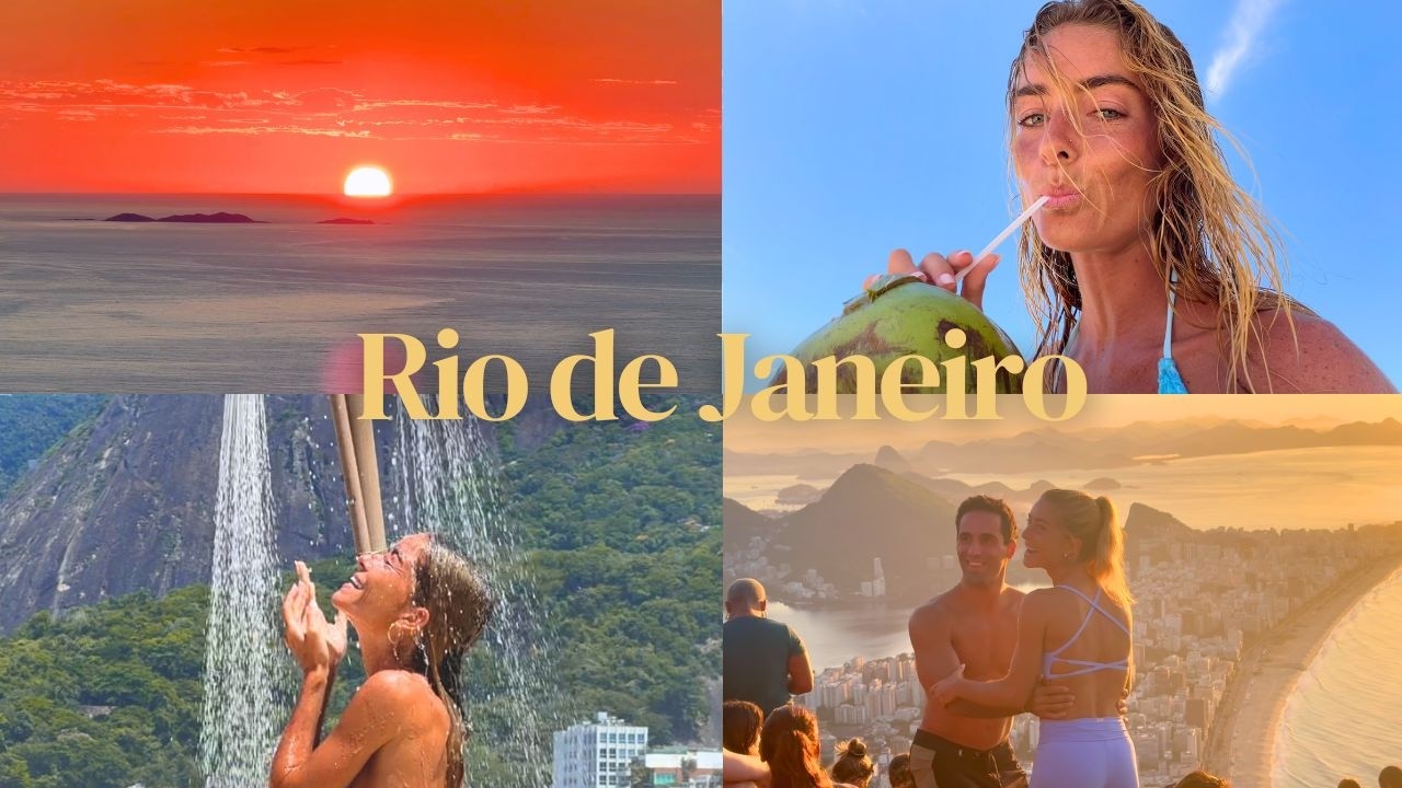 Brasil Travel Vlog 🇧🇷 🥥 Rio de Janeiro | best restaurants, shopping ...