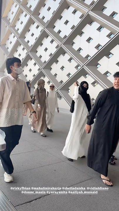 Bumil hampir aja nabrak😂 #mahalini #rizkyfebian #shorts #tiktok #trending #mekkah #umrah #aaliyah