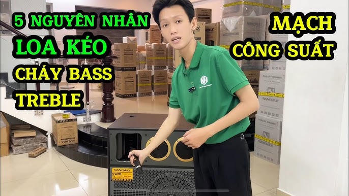Hướng dẫn xử lý khi loa treble bị cháy