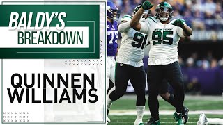 "Just A Dominant, Dominant Year" | Baldy's Breakdown: Quinnen Williams | The New York Jets | NFL