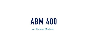 Air-Rinsing-Machine ABM 400