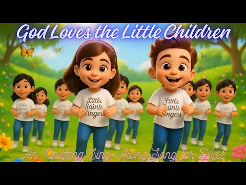 God Loves the Little Children| An Uplifting Sing-Along Song for Kids