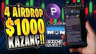 4 Ai̇rdrop Tek Vi̇deo! $Rcade $Param $Mon $Cooki̇e