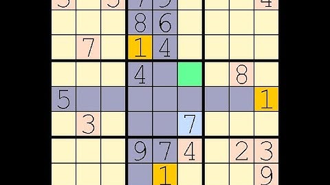 How to Solve Washington Times Sudoku Difficult  September 30, 2023