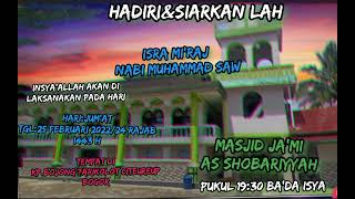 video undangan Untuk acara Isra mi'raj nabi Muhammad saw