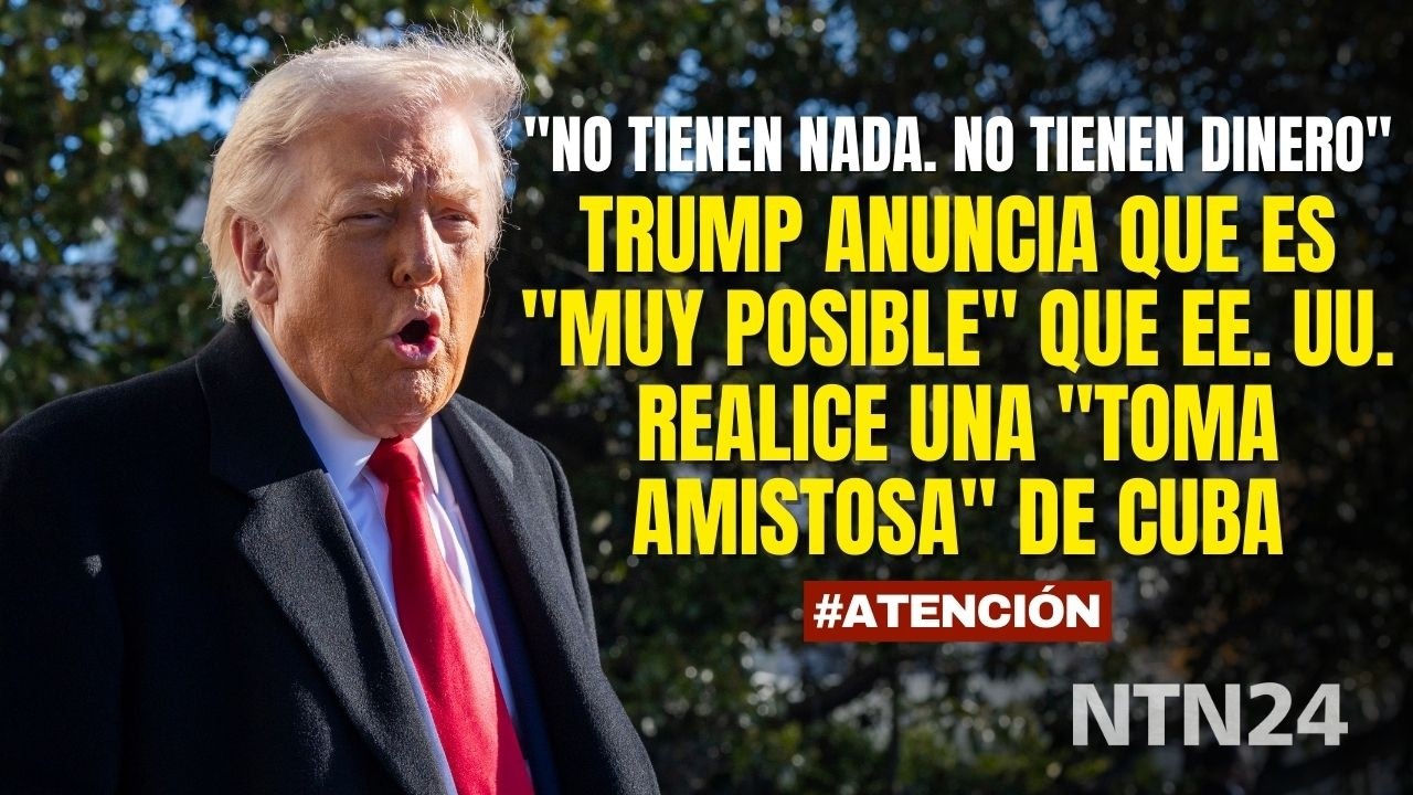 Presidente Trump anuncia que es 