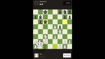 Bullet 1 Minute Beginner (21) | Chess com #chess #bullet #games #chesscom