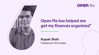How Rupak Shah a Freelance Video Producer Used Open Flo to Manage All His Financ