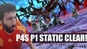 FFXIV - FFXIV - STATIC P4S P1 CLEAR (Hesperos NIN POV) - ALNINIO