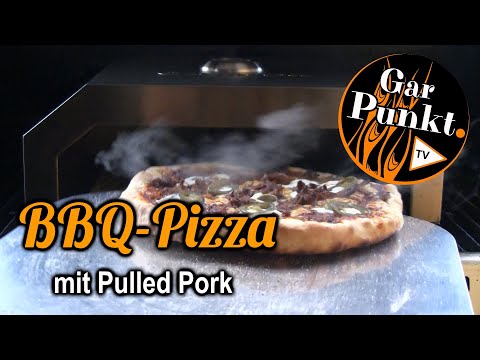 BBQ-Pizza mit Pulled Pork aus dem La Hacienda Firebox BBQ Pizza Oven - GarPunkt.TV #97