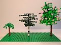 LEGO Trees MOC (Japanese Blossom, Birch, and Cherry)