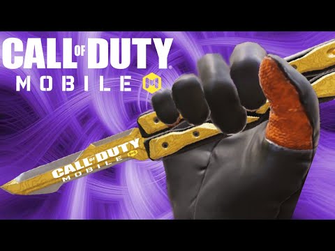 なんだこの黄金のナイフはッ！？【cod mobile】バタフライナイフキル集(？)