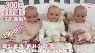 Reborn Doll Giveaway - Celebrating 300k Subscribers!