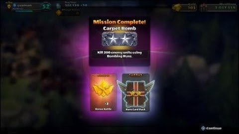 Guns Up! - Medium Mission - Carpet Bomb (Level 52)