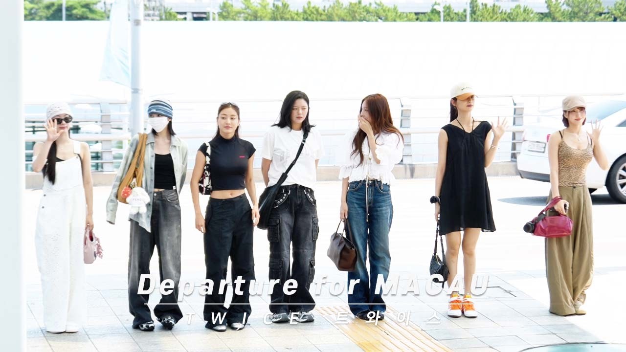 250821 TWICE(트와이스) TIMA 참석 마카오 출국 departure for MACAU