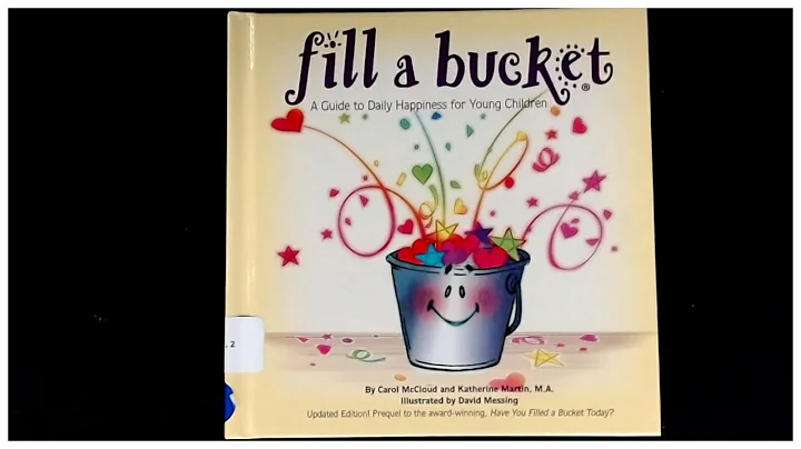 "fill a bucket" @MrsSewellsStory...