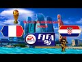 Henry Scaladerson juega FIFA 99 / Francia VS Croacia (Especial - La final de Rusia 2018)