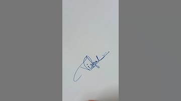 Top 3 Best v letter signature Vishal | v signature | sign #shorts