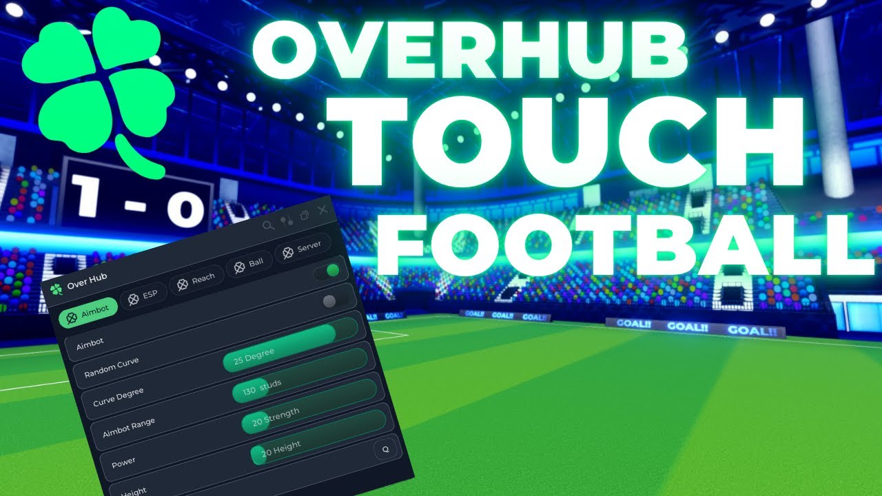 [OVERHUB] [SCRIPT] Touch Footbal! Aimbot, Ball ESP, Reach & MORE! ⚽ ...