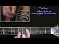 Jackson Browne The Road Intro Guitar Lesson