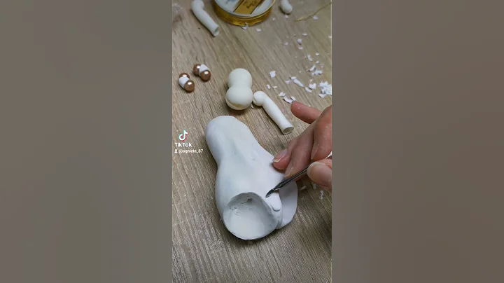 BJD sculpting process, second layer of polymer clay, BJD prototype