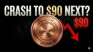 MSTR Strategy Bitcoin BOTTOM or CRASH TO $90? MSTR STOCK Price Prediction and Technical Analysis