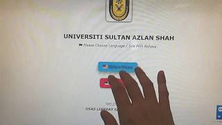 Selfcheck Kiosk for Universiti Sultan Azlan Shah (USAS) - Return Book Module (Check in)