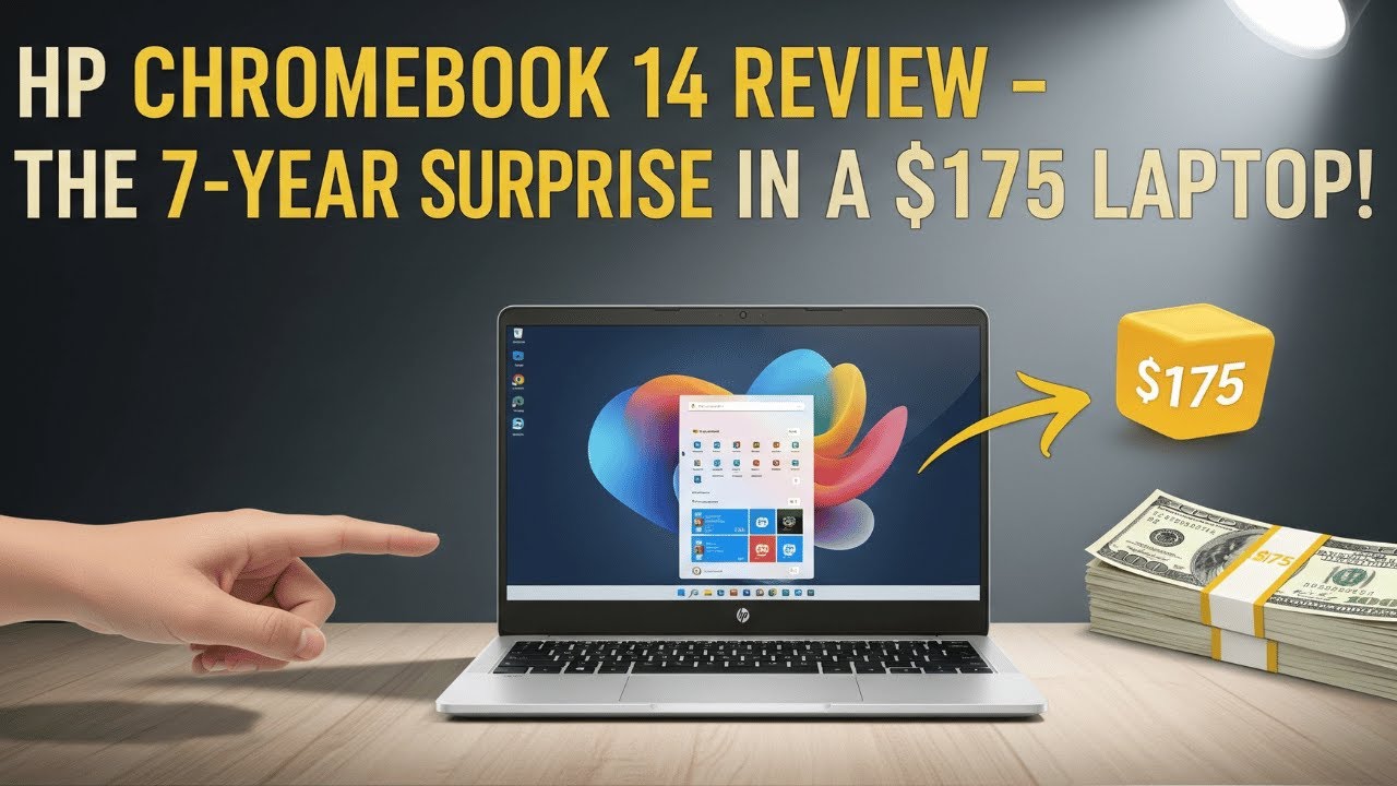 HP Chromebook 14 (2022) Review – The 7-Year Surprise in a $175 Laptop!