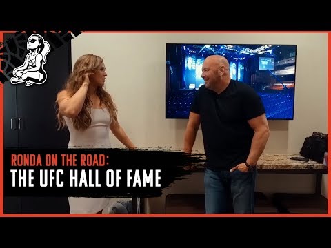 Ronda on the Road | UFC Hall of Fame Ceremony