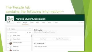 Orgsync and Your Organization - Rosters and People Tab
