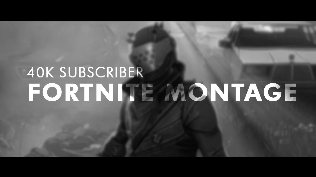 40k Subscriber Fortnite Battle Royale Montage By @BlinkVII