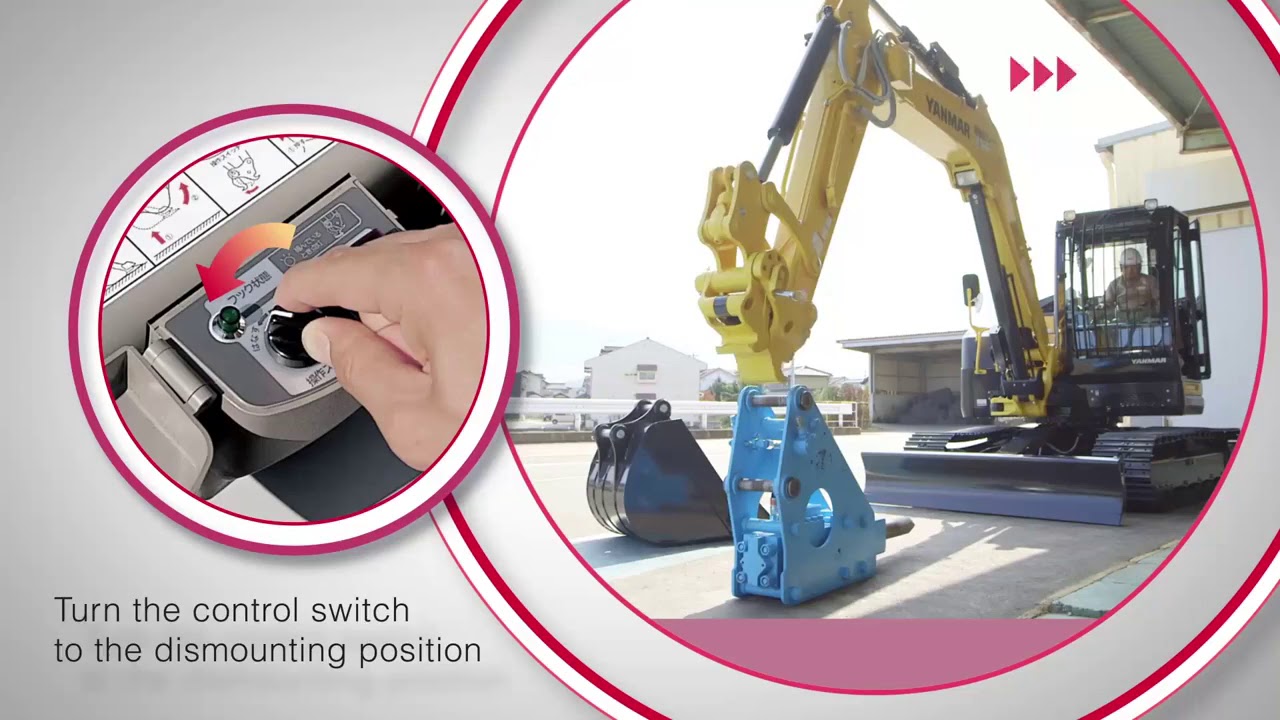 Exclusively Designed YANMAR Quick Coupler YouTube