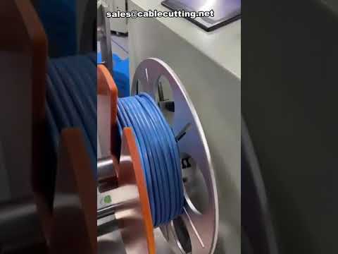 Parallel Line Wire Winding Coiling Machine | Wire Measuring, Cutting & Cable Winding