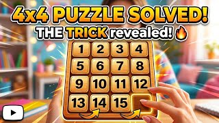 4x4 Number Puzzle Solved || Number Game screenshot 3