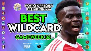 I Built The BEST DOUBLE GW36 Wildcard… But There’s A BIG Risk 🚨