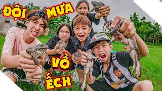 Thái Chuối | Dẫn Team Đi Bắt Ếch Ngày Mưa Bão