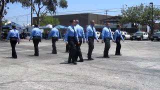 LAPD CADET Drill Competition Central Division 07-09-11   2nd Video