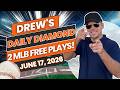 BEST MLB Picks and Predictions Today! | Drew's Daily Diamond June 17, 2026