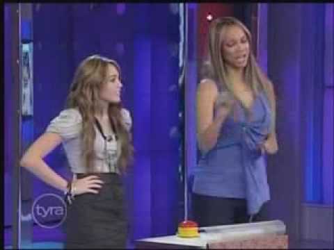 Miley Cyrus Interview At Tyra Banks Show 4/10/09 Part 3/6 HQ