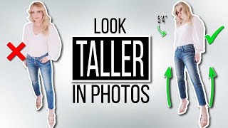 How to Look TALLER and SLIMMER in Photos, Easy Posing Tricks Instagram and YouTube Influencers Use