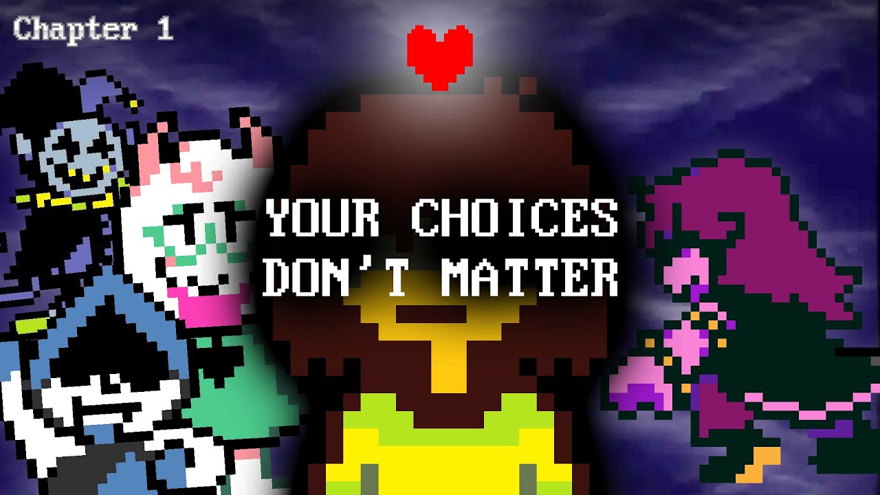 Deltarune EXPLAINED: The Adventure Begins (Deltarune Chapter 1) - YouTube