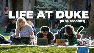 The Duke Experience in 30 Seconds
