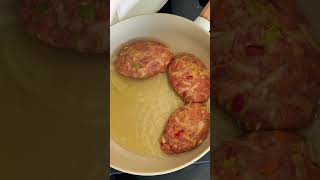 Bol Tərəvəzli Ət Kotleti Ərəvəzkotleti Ək