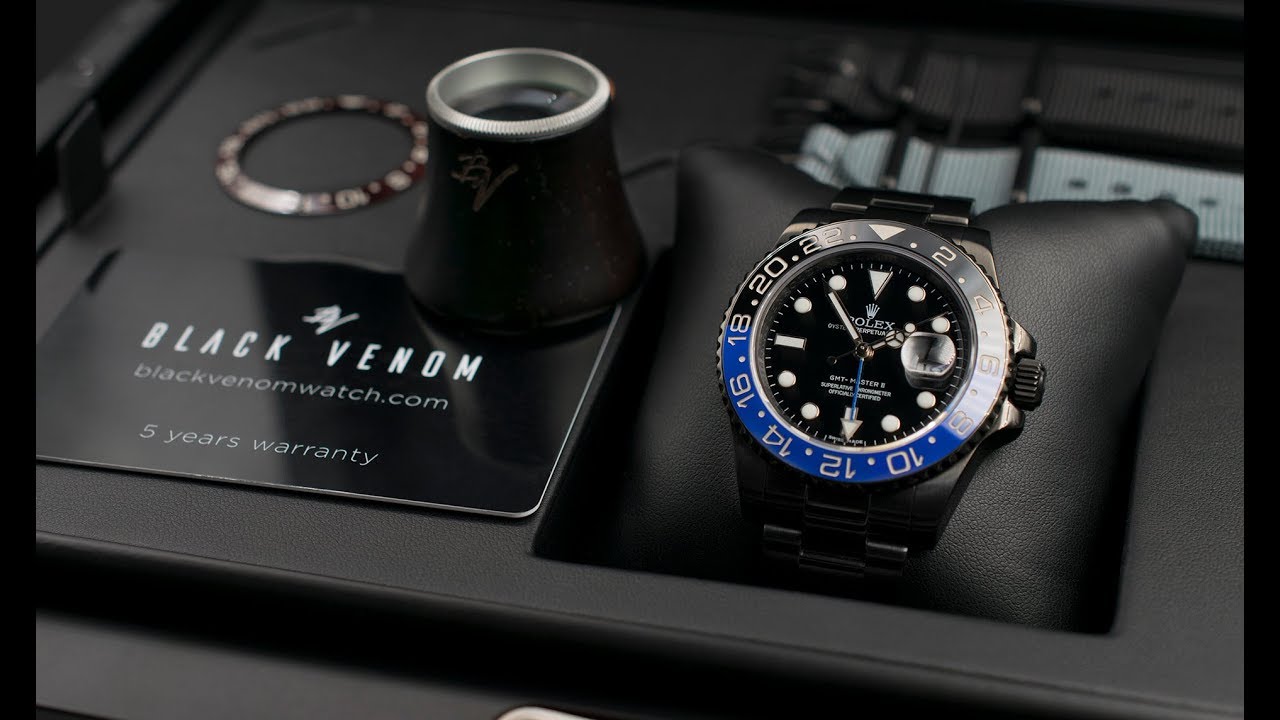 rolex submariner black venom