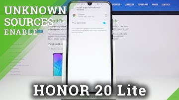 How to Enable Unknown Sources on HUAWEI Honor 20 Lite– Allow Apps Installation