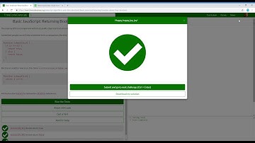 Basic JavaScript Returning Boolean Values from Functions  78/111 Learn freeCodeCamp