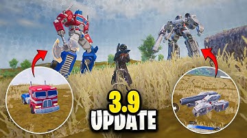 PUBG Mobile 3.9 Update: Full Breakdown & Transformers Mode Revealed!