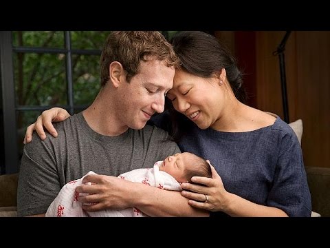 Videó: Mark Zuckerberg üdvözli a kislányt - és ígér 30 milliárd fontot, hogy segítsen minden gyermeknek